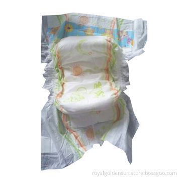 Moon baby diapers with cloth like back sheet, large size suitable for 9-14kg babies
